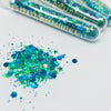 White Iridescent glitter holographic glitter black light glitter black chunky glitter moose festival glitter festival outfit festival makeup glitter biodegradable glitter bio glitter eco glitter neon glitter neon pigment mermaid glitter moose